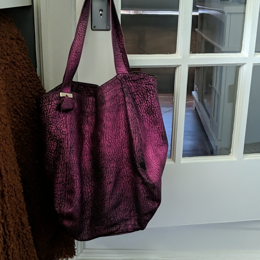 SJP “Bank” 100% leather shopper